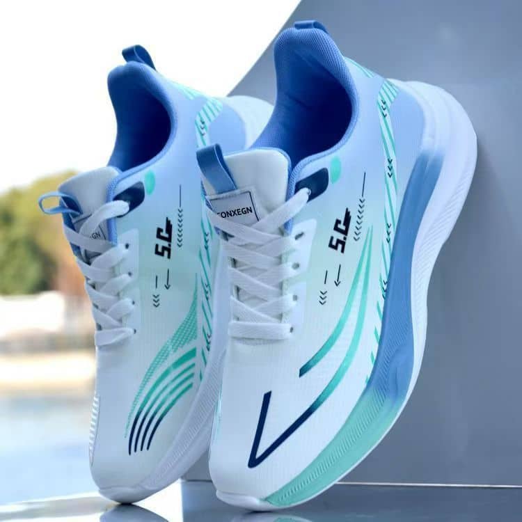 Mesh casual sneaker, side view